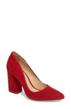 Women's Vince Camuto Talise Pointy Toe Pump M - Red