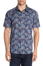 Men's Patagonia 'go To' Slim Fit Short Sleeve Sport Shirt - Grey