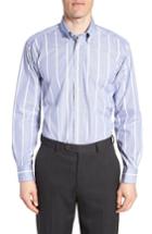 Men's Gitman Tailored Fit Stripe Dress Shirt .5 - 34 - Blue