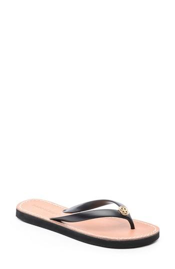 Women's Bernardo Ella Flip Flop M - Black