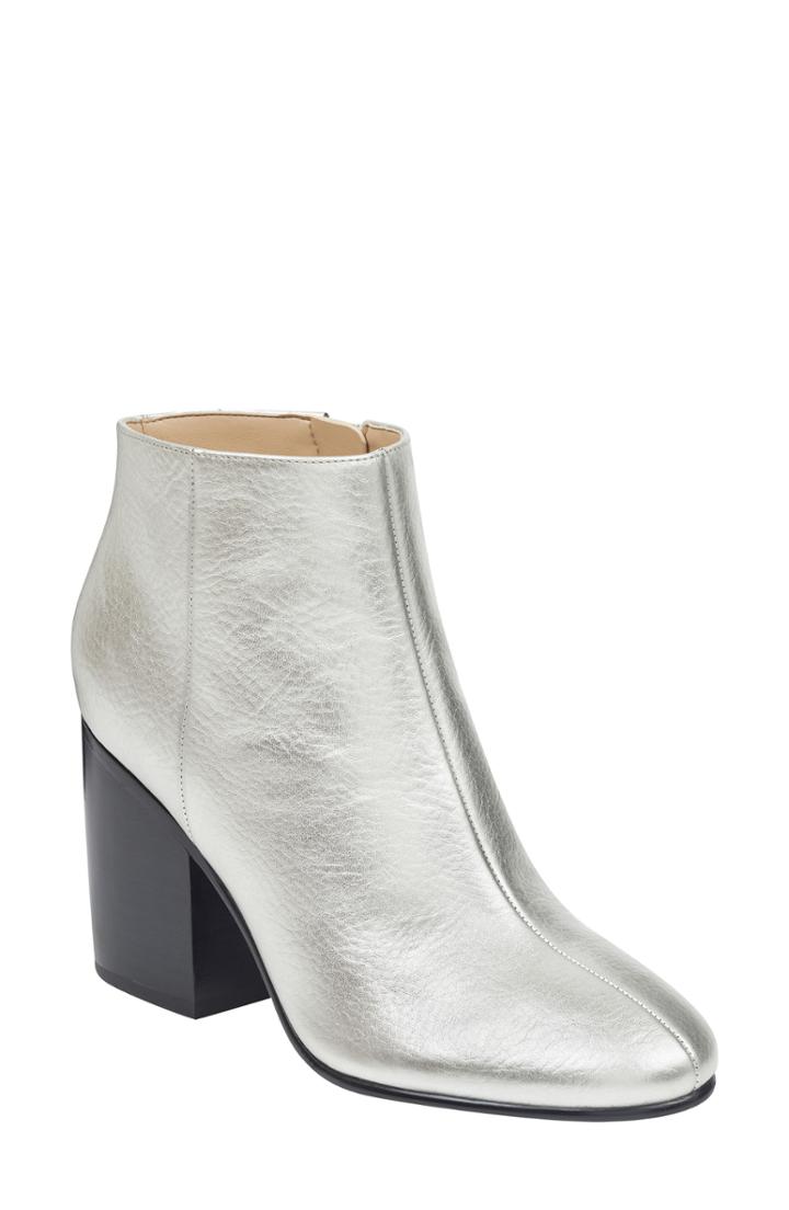 Women's Marc Fisher D Quella Bootie, Size 5.5 M - Metallic