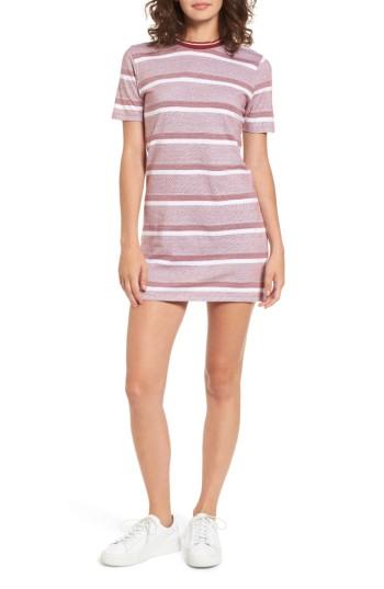 Women's Rvca Howl Stripe T-shirt Dress