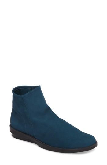 Women's Arche 'detyam' Wedge Zip Bootie Us / 37eu - Blue