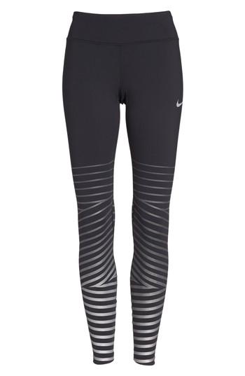 Women's Nike Power Epic Lux Flash Running Tights - Black