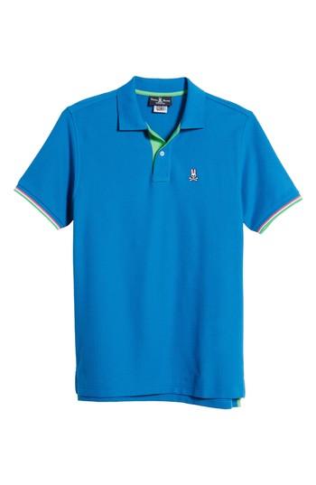 Men's Psycho Bunny St. Croix Polo (3xl) - Blue