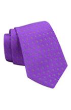 Men's Gitman Geometric Woven Silk Tie, Size - Purple