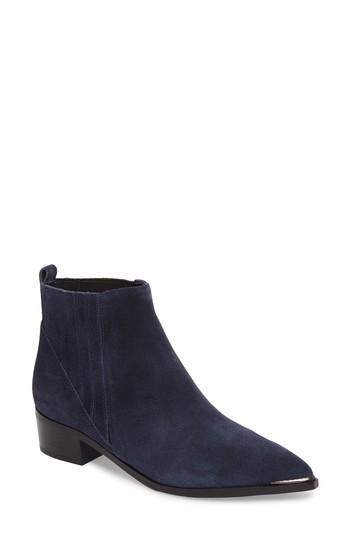Women's Marc Fisher D Yommi Chelsea Bootie, Size 5 M - Blue