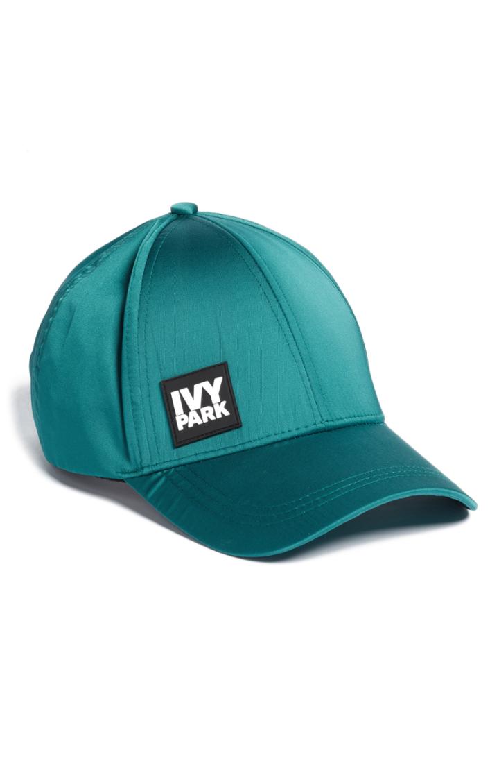 Women's Ivy Park Logo Patch Baseball Cap - Green