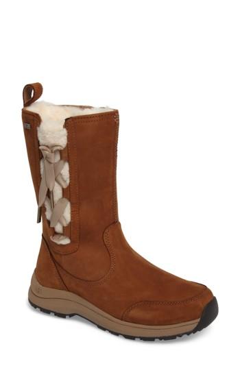 Women's Ugg Suvi Waterproof Insulated Winter Boot .5 M - Brown