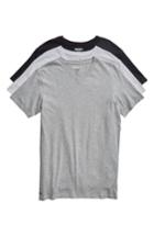 Men's Lacoste Assorted 3-pack Supima Cotton V-neck T-shirts - Black
