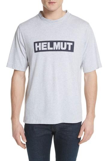 Men's Helmut Lang Oversize T-shirt - Grey