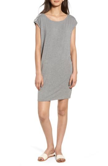 Women's Splendid Lace-up Shoulder Shift Dress