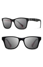 Men's Shwood 'canby - Pendleton' 54mm Polarized Sunglasses - Black/ Turquoise Serape/ Grey