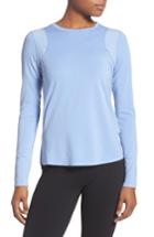 Women's Zella Nuance Run Tee, Size - Blue