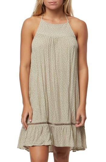 Women's O'neill Jenelle Halter Dress - Beige