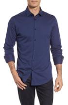 Men's Stone Rose Ship Wheel Knit Sport Shirt, Size - Blue