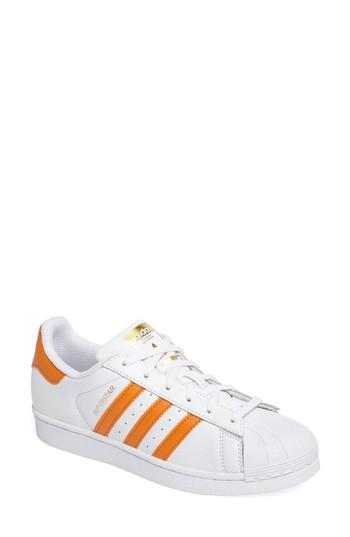 Women's Adidas 'superstar' Sneaker Women's / 6 Men's M - White