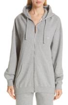 Women's Vetements Elbow Cutout Hoodie - Grey