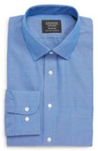 Men's Nordstrom Men's Shop Smartcare(tm) Traditional Fit Dress Shirt - 32/33 - Blue