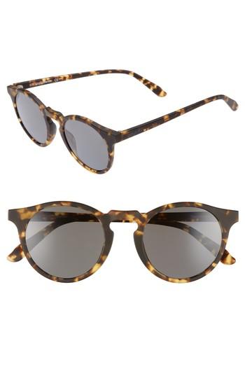 Women's Maho Stockholm 48mm Polarized Round Sunglasses - Bengal