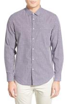 Men's Good Man Brand Trim Fit Print Sport Shirt