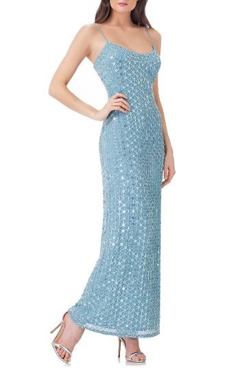 Women's Js Collections Beaded Slipdress