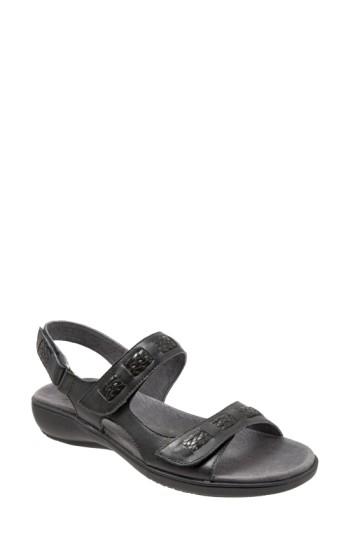 Women's Trotters 'kip' Sandal .5 N - Black