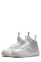 Women's Nike Air Force 1 Ultraforce Mid Sneaker .5 M - White