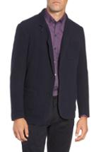 Men's Zachary Prell Plymouth Fit Knit Sport Coat, Size 38 - Blue