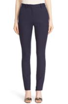 Women's Victoria Beckham Pinstripe Stretch Cotton Trousers