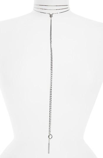 Women's Topshop Geo Front Choker