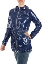 Women's Modern Eternity Waterproof Convertible Maternity Raincoat - Blue