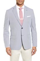 Men's Jb Britches Classic Fit Stripe Sport Coat S - Blue