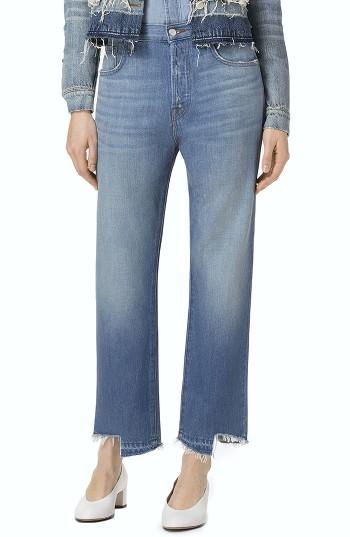 Women's J Brand Ivy High Waist Crop Straight Leg Jeans - Blue