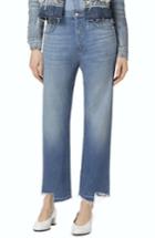Women's J Brand Ivy High Waist Crop Straight Leg Jeans - Blue