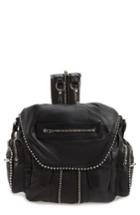 Alexander Wang Mini Marti Ball Stud Leather Backpack - Black