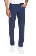 Men's Nordstrom Men's Shop Textured Stretch Cotton Pants - Blue
