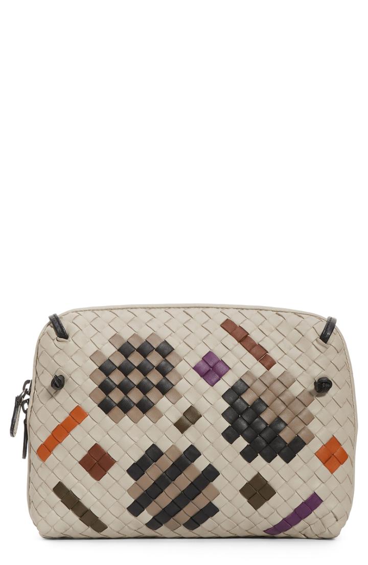 Bottega Veneta Nodini Leather Crossbody Bag -