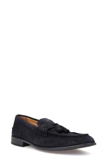 Men's Geox Bryceton 1 Tassel Loafer Us / 39eu - Blue