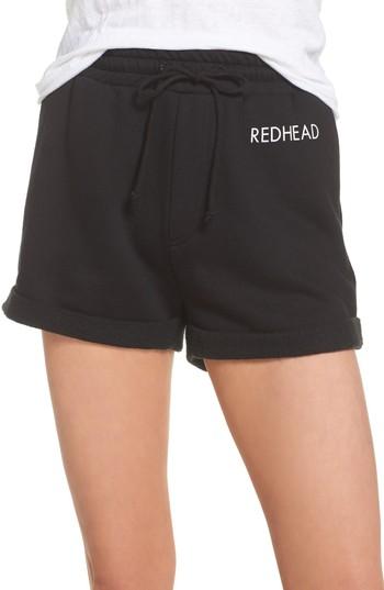 Women's Brunette The Label Redhead Shorts /small - Black