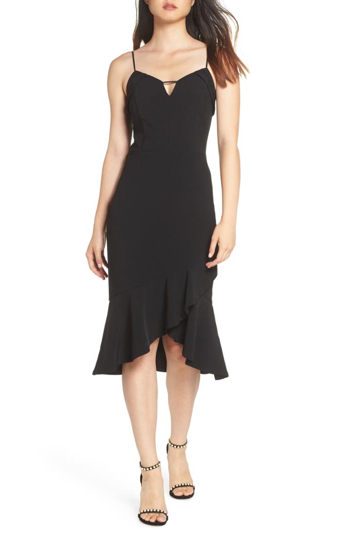 Women's Harlyn Ruffle Midi Dress