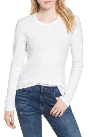 Women's James Perse Brushed Jersey Tee - Grey