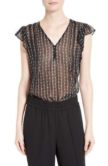 Women's Joie Macy E Floral Silk Top