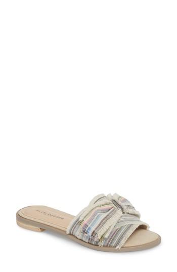 Women's Kelsi Dagger Brooklyn Revere Bow Slide Sandal M - Beige