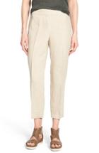 Women's Eileen Fisher Organic Linen Crop Pants