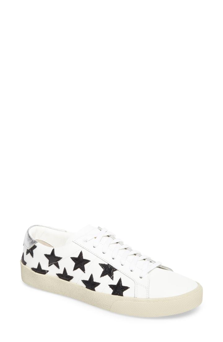 Women's Saint Laurent Classic Court Sneaker .5us / 36.5eu - White