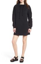Women's Topshop Boutique Drawstring Sweater Dress Us (fits Like 0) - Black