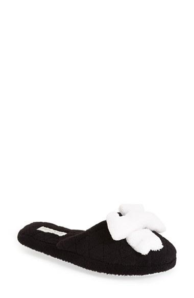 Women's Patricia Green 'bonnie' Bow Slipper - Black