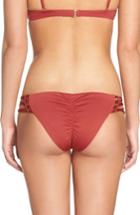 Women's Dolce Vita Beaded Bikini Bottoms - Red