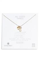 Women's Dogeared All Good Things Moonstone Pendant Necklace